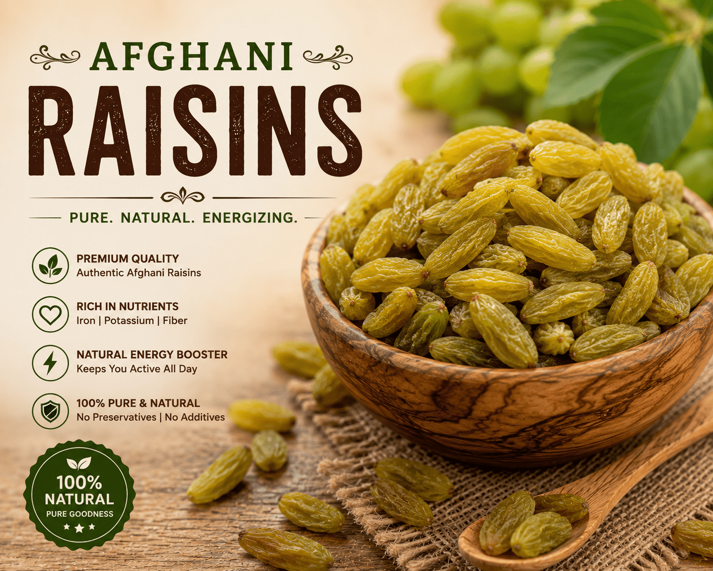 Afghani Raisins