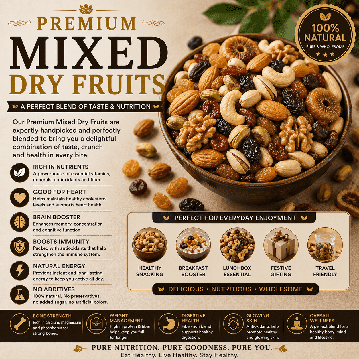 Mixed Dry Fruits Premium