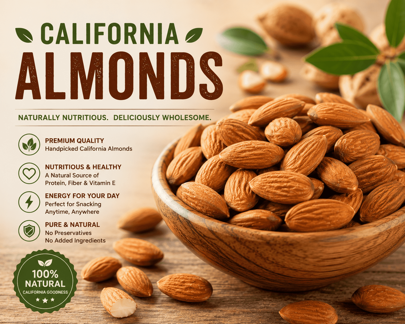 Premium California Almonds