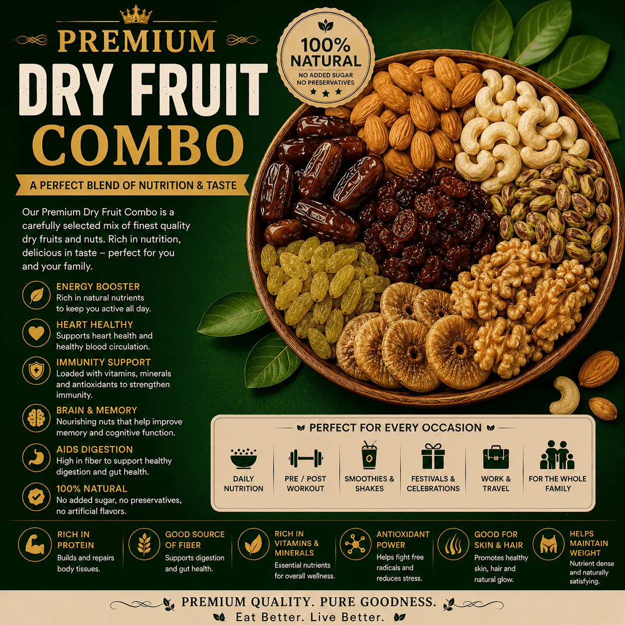 Premium Dry Fruit Combo