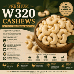 Premium W320 Cashews
