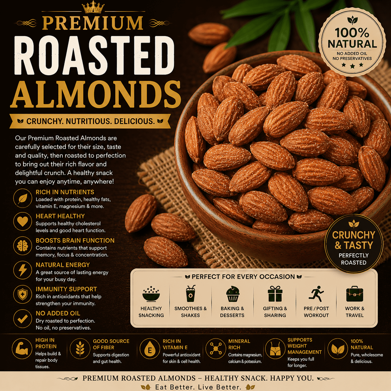 Roasted Almonds